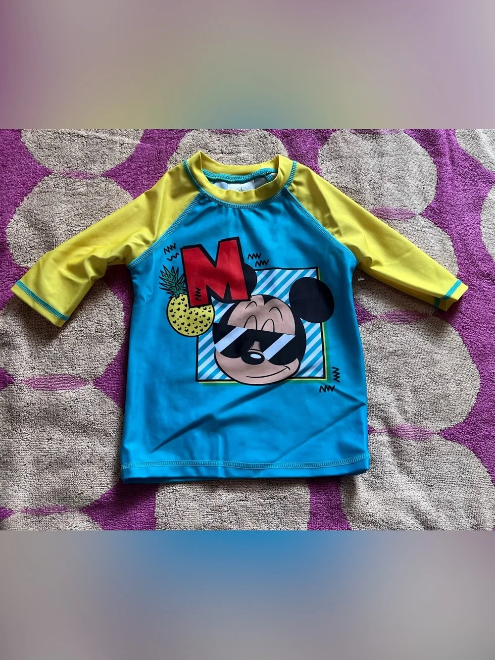 Like New Disney Mickey Mouse Rashguard
